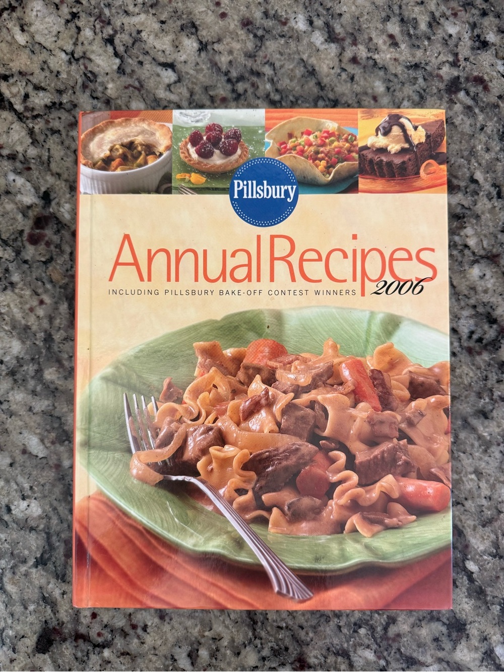 Pillsbury Annual Recipes 2006 Cookbook - Orange Cover